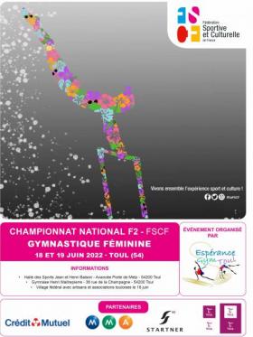 Gymnastique féminine - Championnat national par équipes "Fédéral 2" 2022 Gymnastique féminine - Championnat national par équipes "Fédéral 2" 2022
