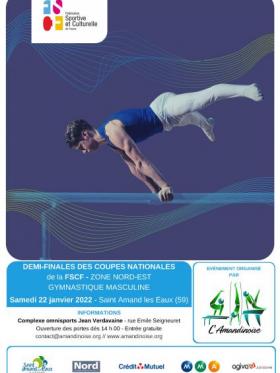 FSCF_Gym Mixte - Demi-finales Nord 2022 - Saint-Amand-les-eaux