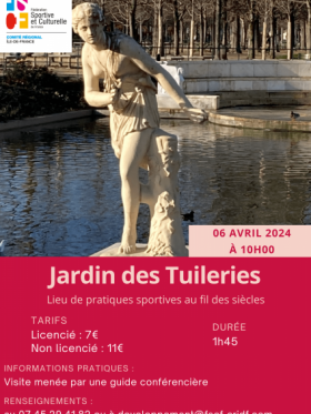 Jardin des Tuileries - CR IDF FSCF