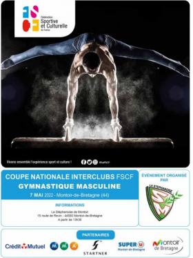 Finales Interclubs de gymnastique masculine - Montoir de Bretagne 2022