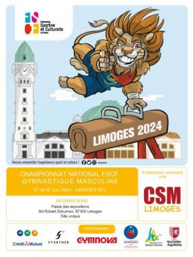 FSCF - Championnat national par équipes de gymnastique masculine - Cadets et Cadettes de Saint Michel 2024