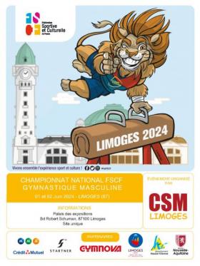 Championnat national par équipes de gymnastique masculine - Cadets et Cadettes de Saint Michel 2024 FSCF - Championnat national par équipes de gymnastique masculine - Cadets et Cadettes de Saint Michel 2024