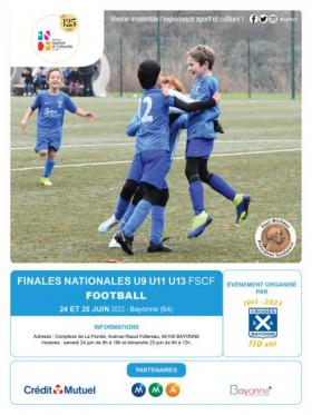 fscf affiche finales U9 U11 U13