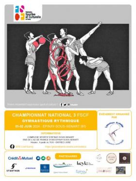 FSCF - Gymnastique rythmique - Championnat national 3 - 2024 