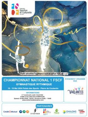 FSCF - Gymnastique rythmique - Championnat national 1 - 2024
