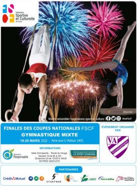 Finales des coupes nationales mixtes de gymnastique - Aire-sur-l'Adour 2022 Finales des coupes nationales mixtes de gymnastique - Aire-sur-l'Adour 2022