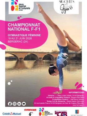 FSCF - Championnat national par équipes FF1 - Gymnastique féminine - Bergerac 2026