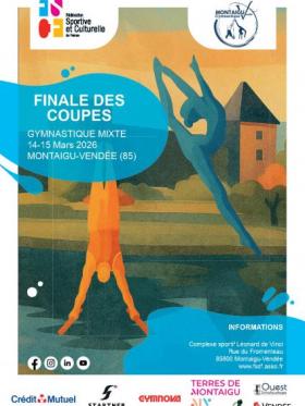 FSCF - Finale des coupes de gymnastique mixte - Montaigu 2026 FSCF - Finale des coupes de gymnastique mixte - Montaigu 2026