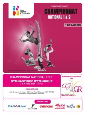 FSCF - Championnat national GR 1-2 Troyes FSCF - Championnat national GR 1-2 Troyes