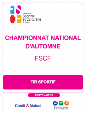 Championnat National de Tir sportif d'Automne Championnat National de Tir sportif d'Automne