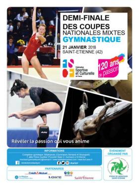 Demi-Finales des coupes mixtes de gymnastique - Zone Sud-Est Demi-Finales des coupes mixtes de gymnastique - Zone Sud-Est