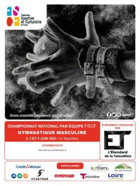 Championnat national par équipes de gymnastique masculine - La Talaudière 2023