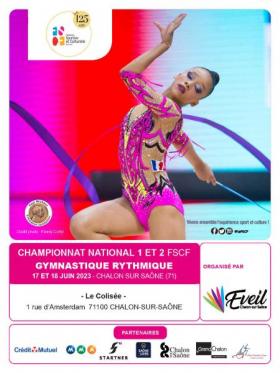 Gymnastique rythmique - Championnat national 1 & 2 - 2023