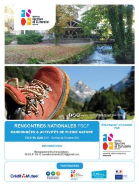 encontres nationales FSCF Randonnées et activités de pleine nature