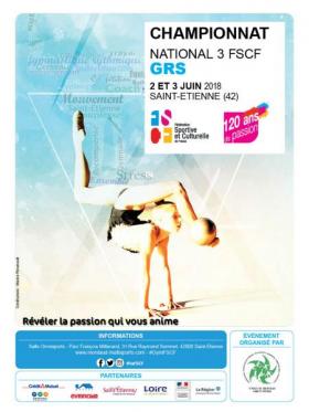 Championnat national 3 de GRS 2018 Championnat national 3 de GRS 2018