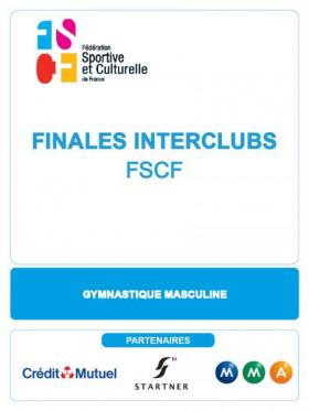 FSCF - Gymnastique masculine - Finales interclubs - 2024 
