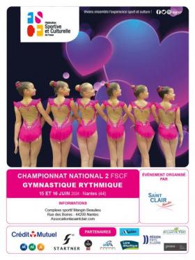 FSCF - Gymnastique rythmique - Championnat national 2 - 2024 