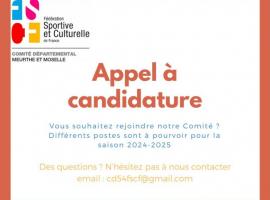 Candidature CD54 FSCF 2024 2025