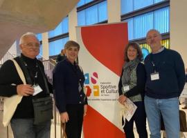 Francis, Jessy, Murielle et Philippe au congrès 2024 FSCF
