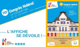 FSCF_113ème Congrès fédéral l’affiche est dévoilée FSCF_113ème Congrès fédéral l’affiche est dévoilée