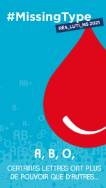 campagne de sensibilisation de l'EFS pour le don du sang en 2021