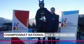 Retour sur le championnat national de ski et snowboard à Combloux