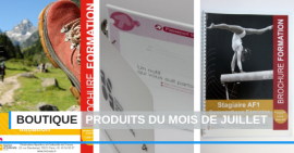 FSCF boutique produits du mois de juillet