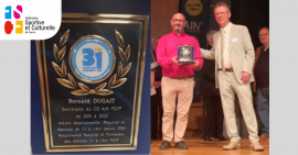 Un membre du Comité Départemental de l'Ain et de la commission nationale de tir à l'arc honoré FSCF_membre-Comité-Départemental-l'Ain-commission-nationale-ir-à-l'arc-honoré