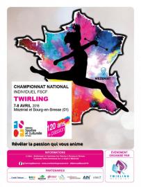 Venez assister au championnat national individuel de Twirling !