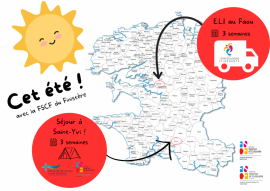 Cet été dans le Finistère avec la FSCF !