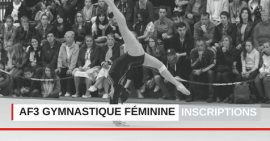 FSCF Inscription AF3 gymnastique féminine
