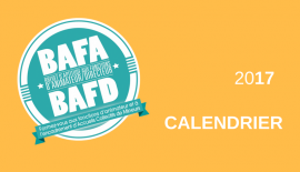 Calendrier BAFA BAFD 