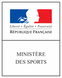 Logo du ministère des Sports Logo du ministère des Sports