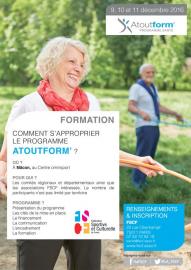 FSCF affiche week end passation Atoutform'