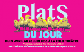 Affiche Comédie Plats du Jour 