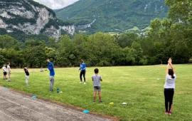 Groupe distanciation étirements Groupe distanciation étirements