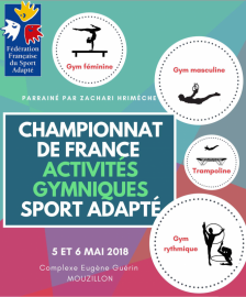 1er championnat national de gym pour le sport adapté