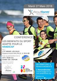 Conférence santé : les bienfaits du sport adapté pour le handicap