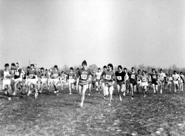 Cross-country: épreuve senior lors du 66e Championnat fédéral du 7 mars 1971 à Cholet