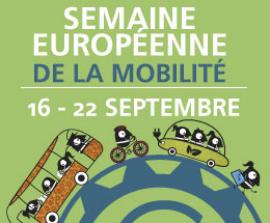 affiche de la semaine européenne de la mobilité