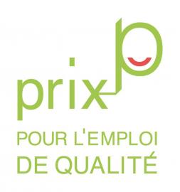 logo du prix pour l'emploi de qualité, initiative du mouvement associatif