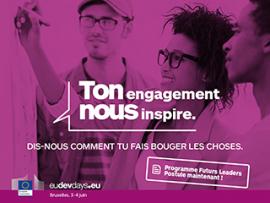 Affiche "ton engagement nous inspire"