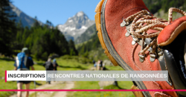 S’inscrire aux rencontres nationales de randonnées et activités de pleine nature