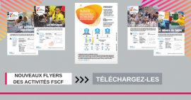 Nouveau flyers des activités FSCF : Téléchargez-les !