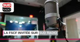 La FSCF invitée sur Sud Radio La FSCF invitée sur Sud Radio