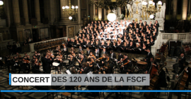 Carton plein pour le concert des 120 ans de la FSCF Carton plein pour le concert des 120 ans de la FSCF