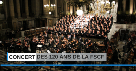 Carton plein pour le concert des 120 ans de la FSCF