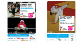 Annonce des manifestations FSCF championnat national Judo et championnat national mixte de gymnastique