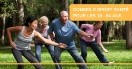 Toutes les recommandations sportives pour rester en bonne santé pour les 18-64 ans