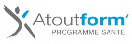 logo atoutform', programme de la FSCF sur les bienfaits de l'activité physique pour tous